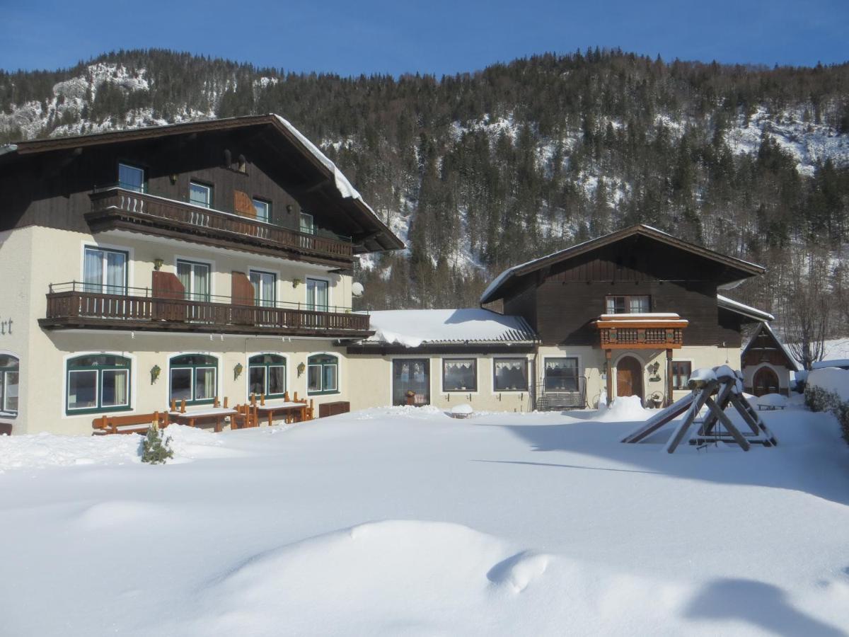 Hotel Garni Haus Jagerwirt Fuschl am See Exterior foto