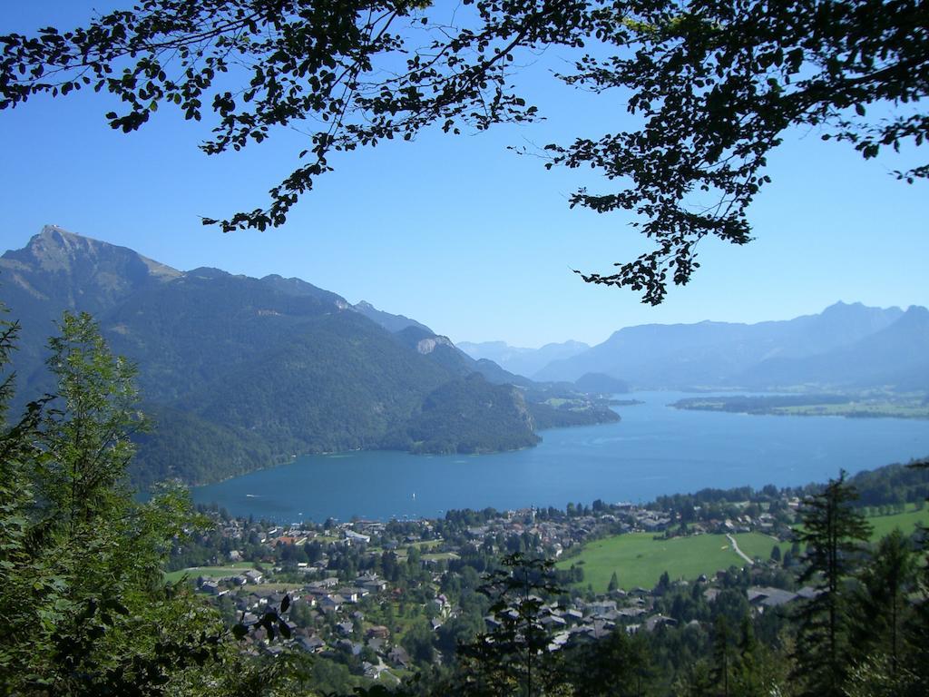 Hotel Garni Haus Jagerwirt Fuschl am See Exterior foto